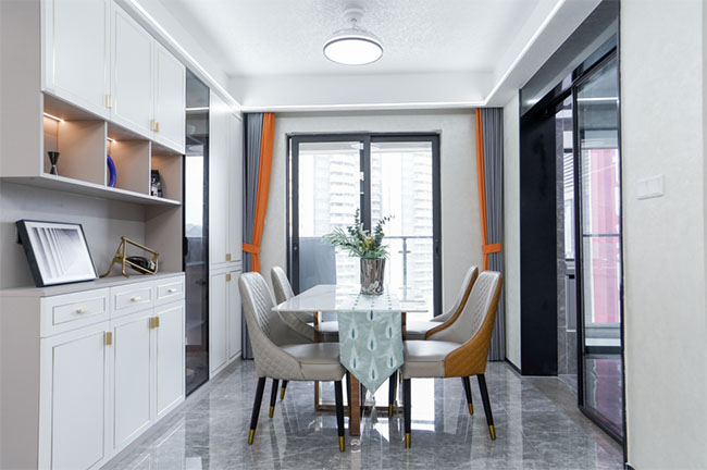 112㎡現(xiàn)代三居，收納與顏值兩不誤，還擁有獨立書房